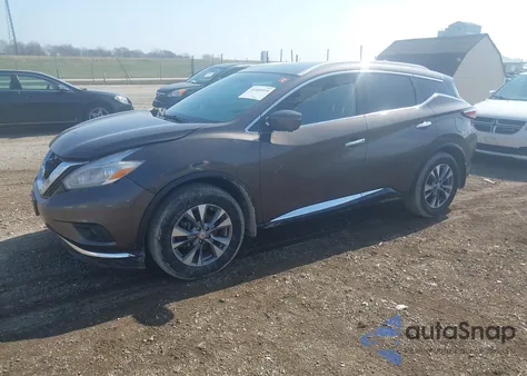 2017 Nissan Murano Sl z USA, uszkodzony, nr VIN 5N1AZ2MH1HN168360